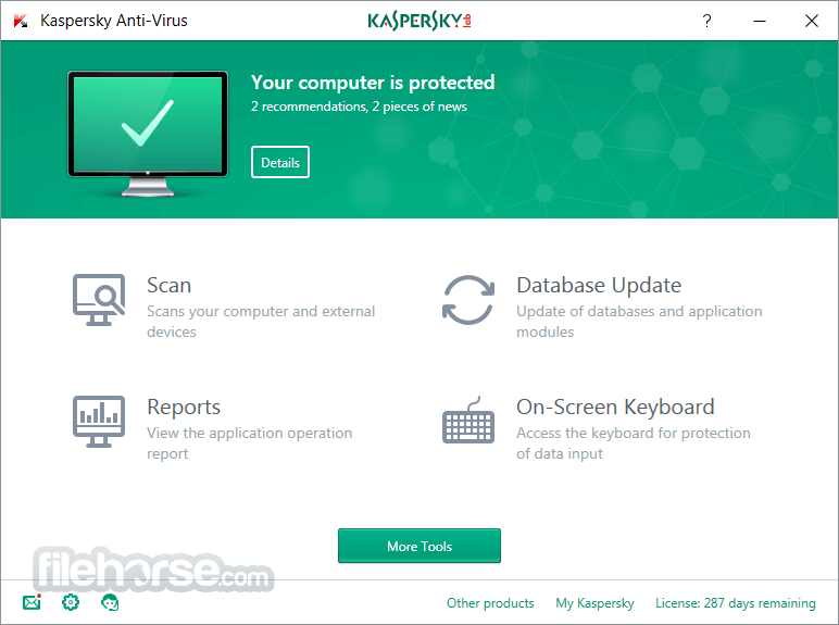 Free Program Kaspersky Antivirus 8.0.0.357 - 143 New Keys